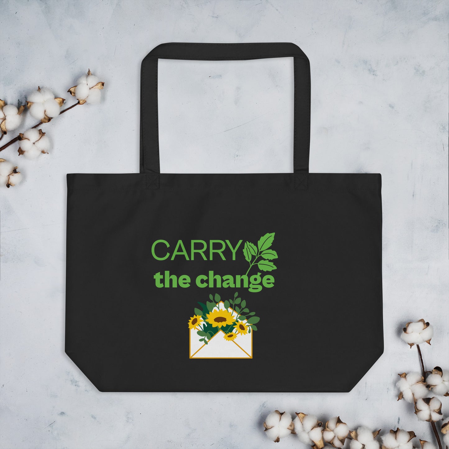 Carry The Change Organic Tote Bag