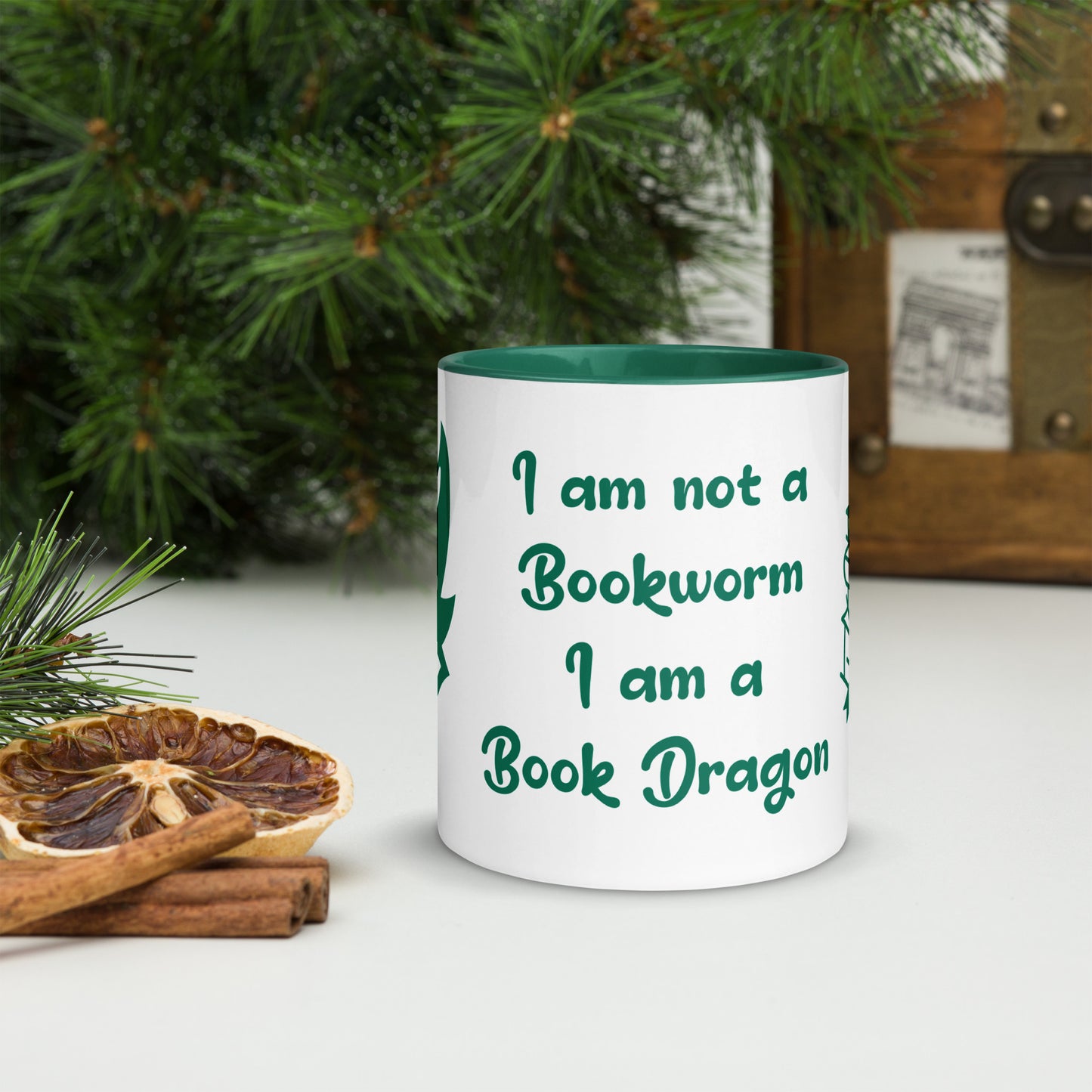 Book Dragon Mug