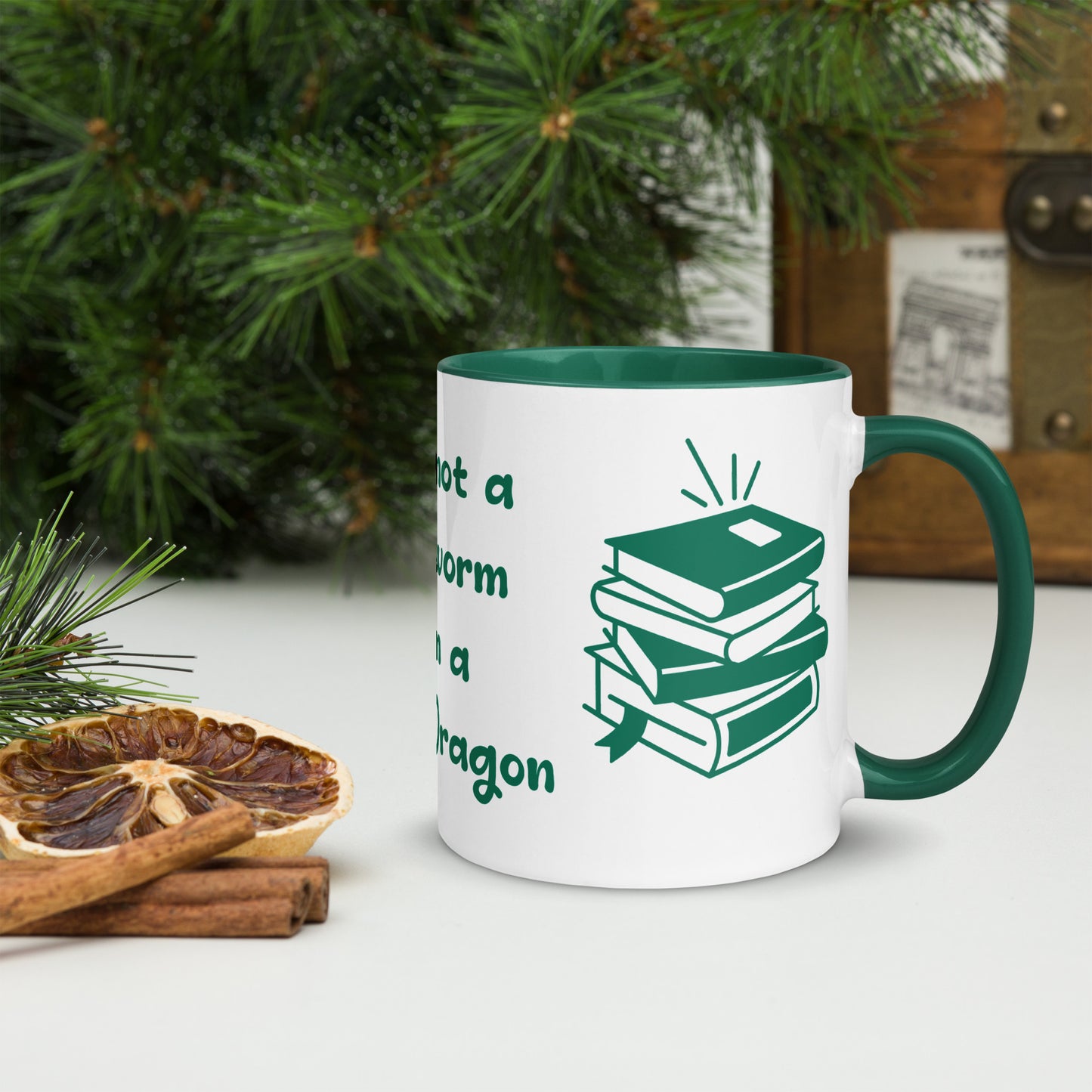 Book Dragon Mug