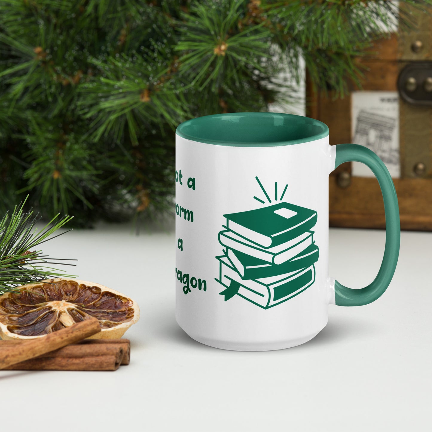 Book Dragon Mug