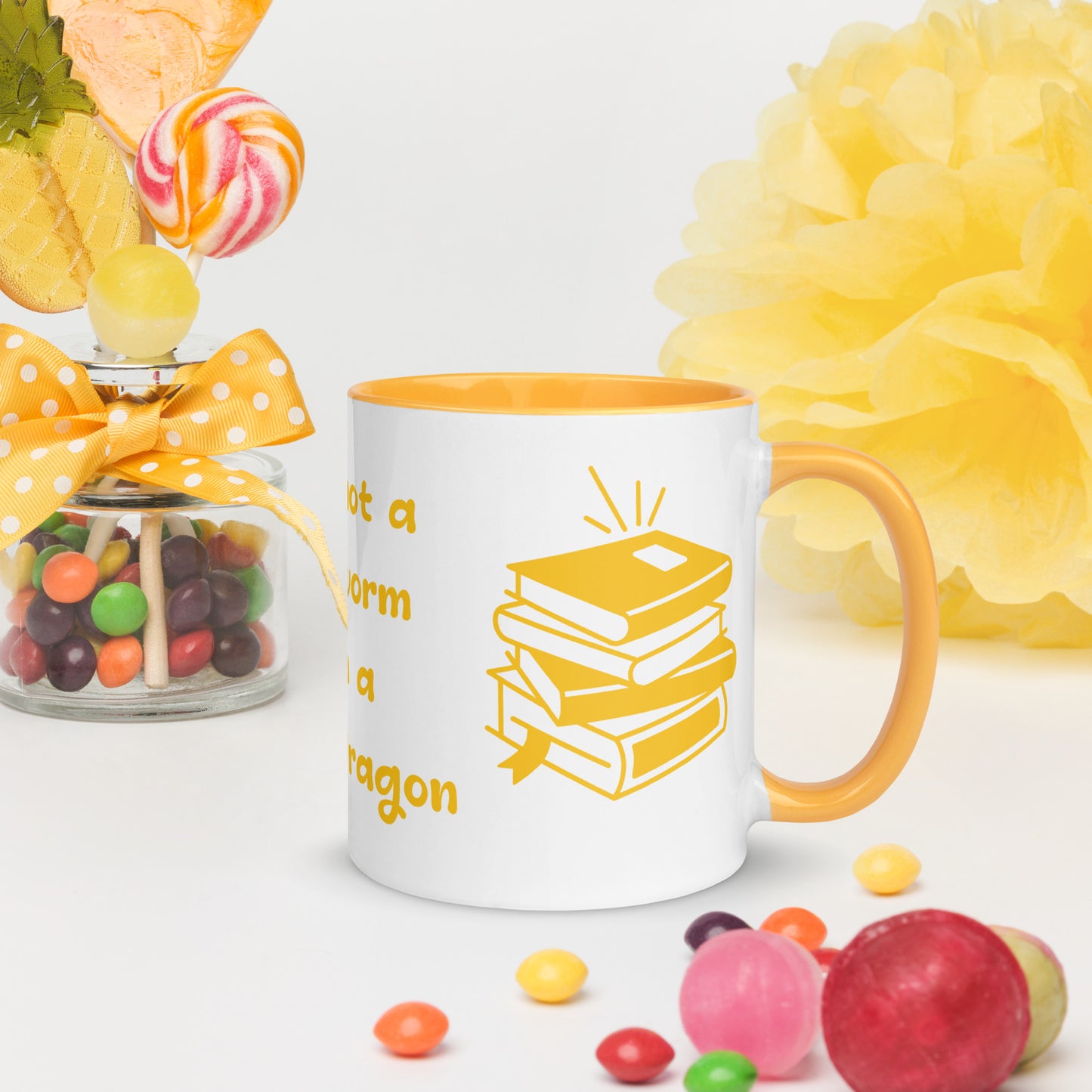 Book Dragon Mug